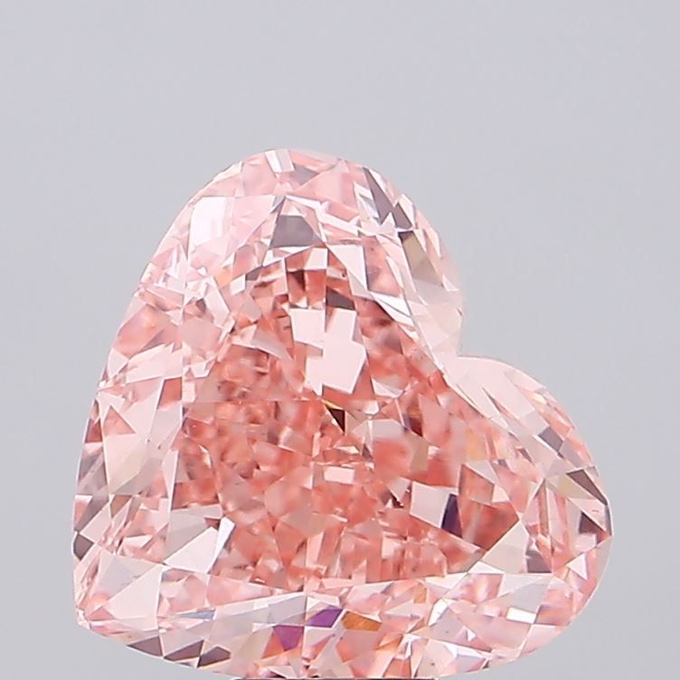 Heart 15.02ct Fancy Vivid Pink VS1 IGI #LG779666593