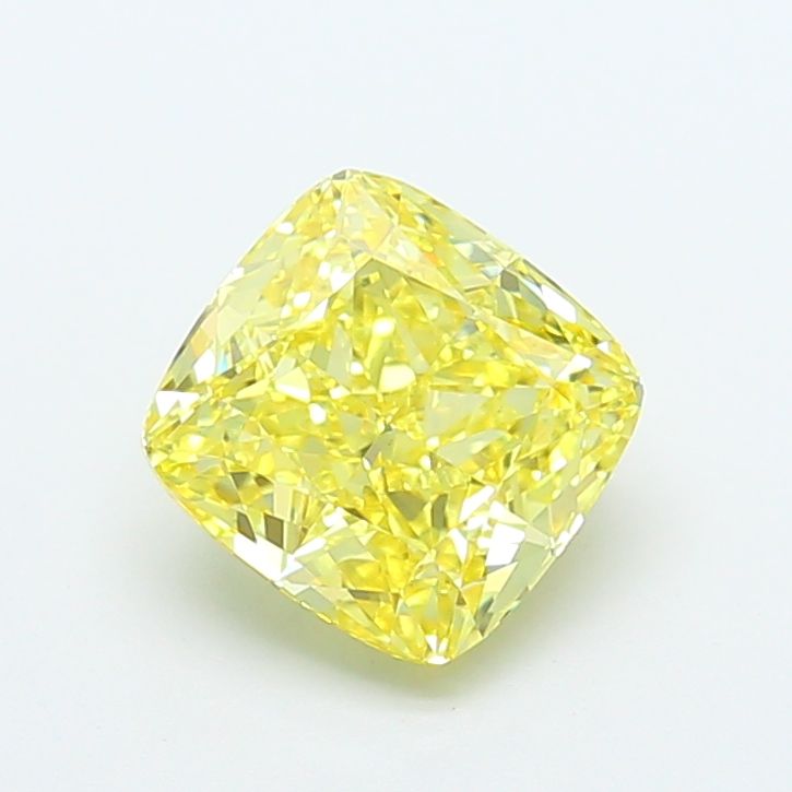 Cushion modified 2.74ct Fancy Intense Yellow VS1 IGI #LG779609122