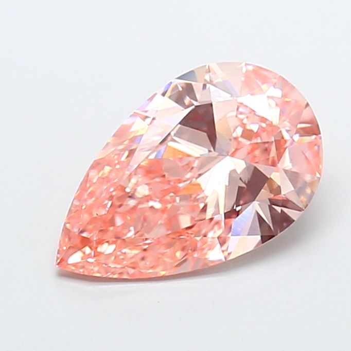 Pear 4.02ct Fancy Intense Pink VS1 IGI #LG771652282