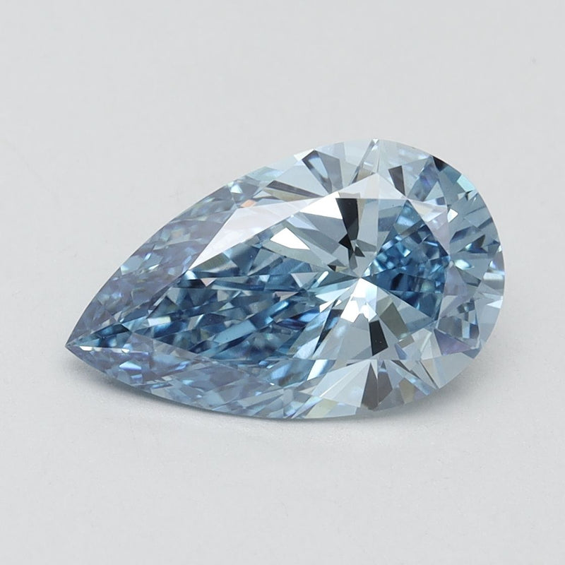 Pear 2.08ct Fancy Vivid Blue VS1 IGI #LG616425159