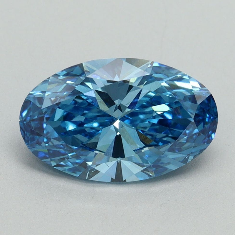 Oval 2.01ct Fancy Vivid Blue VVS2 IGI #LG644430764