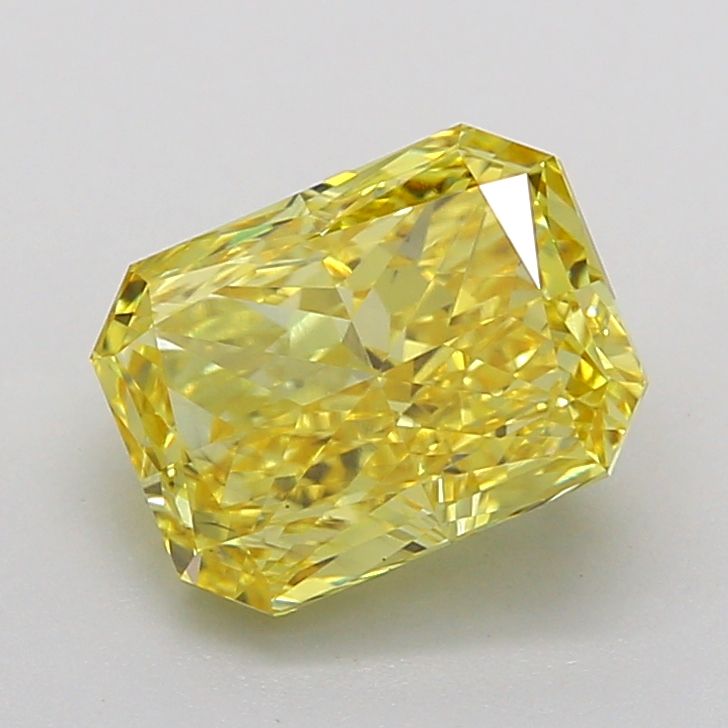 Radiant 2.21ct Fancy Vivid Yellow VS2 IGI #LG756508607