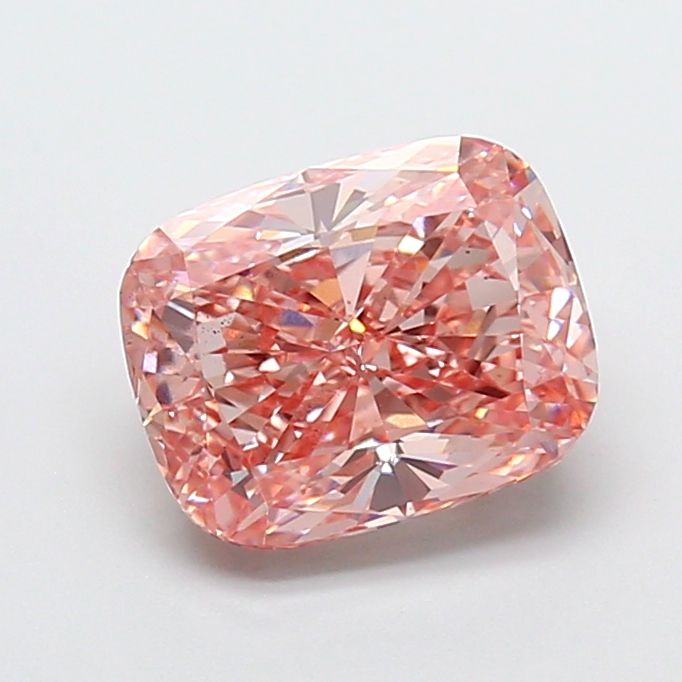 Cushion modified 3.03ct Fancy Vivid Pink VS2 IGI #LG783632475