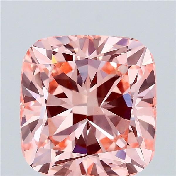 Cushion brilliant 3.09ct Fancy Intense Pink VS1 IGI #LG685599796