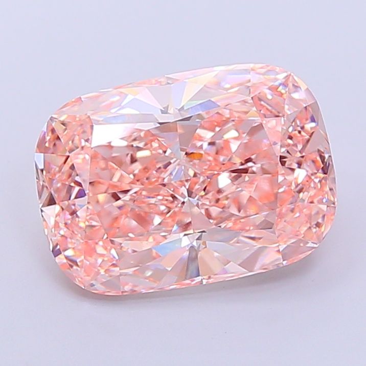 Cushion modified 7.01ct Fancy Intense Pink VVS2 IGI #LG712584864