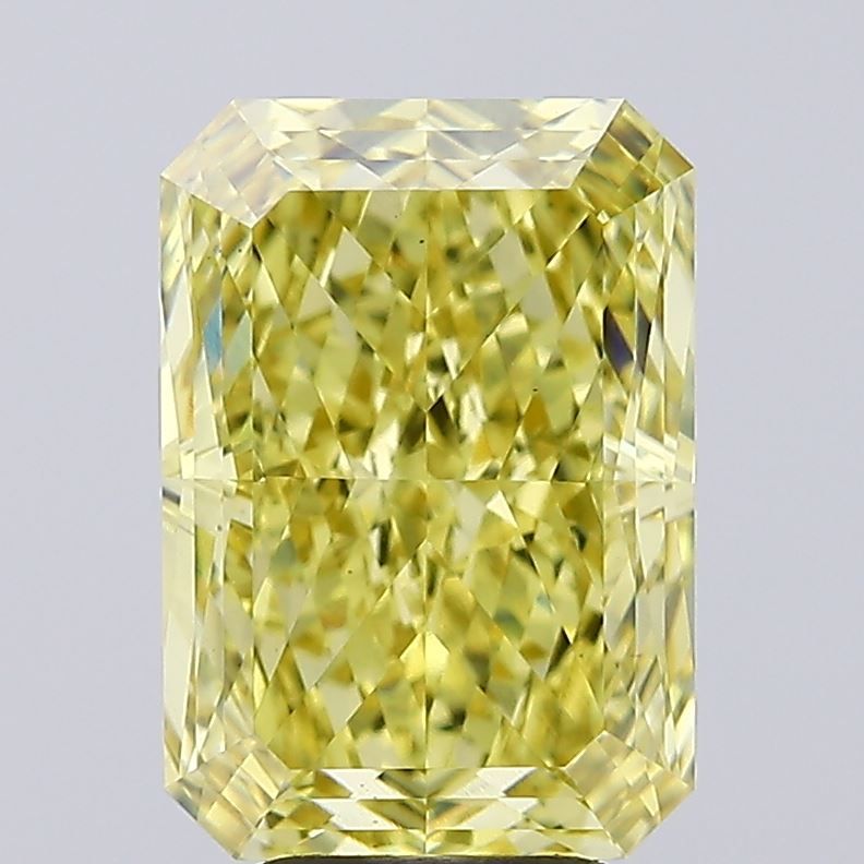 Radiant 5.58ct Fancy Intense Yellow VS1 IGI #LG778629476