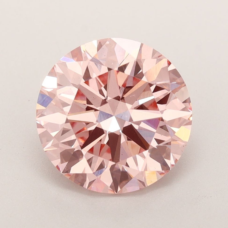Round 3.2ct Fancy Intense Pink VS2 IGI #LG592364794