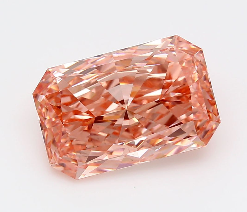 Radiant 6.56ct Fancy Vivid Pink VS1 IGI #LG782683135