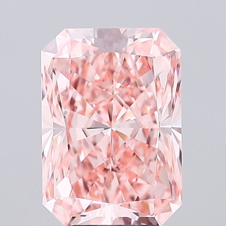 Radiant 4ct Fancy Vivid Pink VS1 IGI #LG773614902