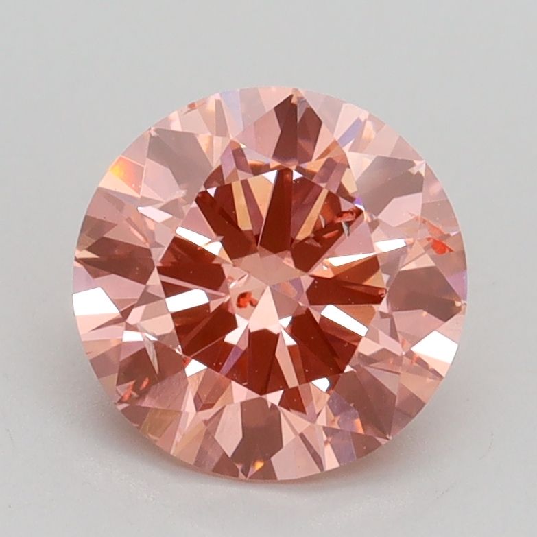 Round 1.59ct Fancy Intense Pink SI2 IGI #LG538282544