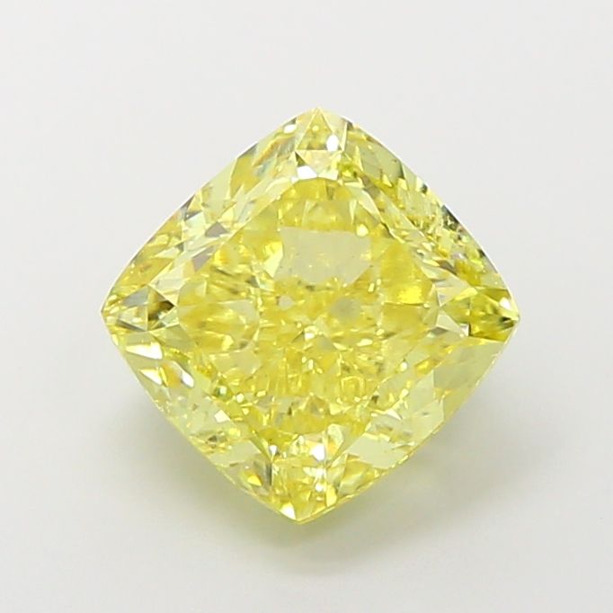 Cushion modified 4.7ct Fancy Intense Yellow VS1 IGI #LG749574747