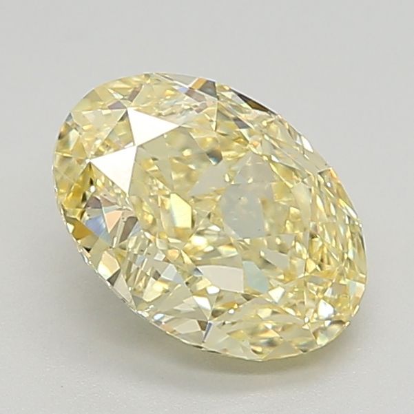 Oval 2.35ct Fancy Intense Yellow VS1 IGI #LG627478138