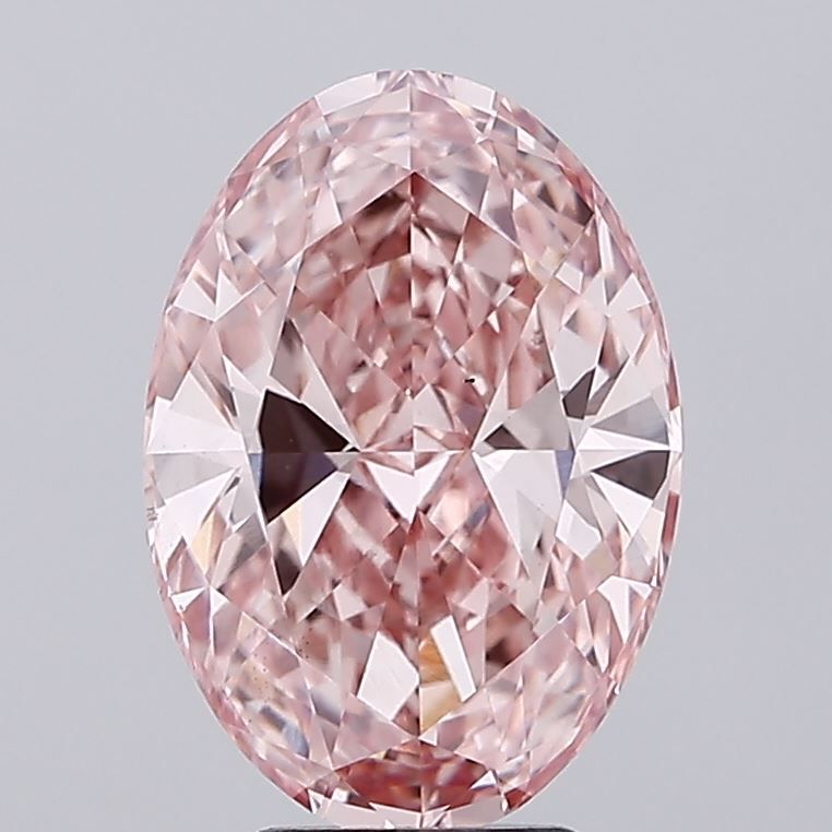 Oval 4.55ct Fancy Vivid Pink VS2 IGI #LG629499073