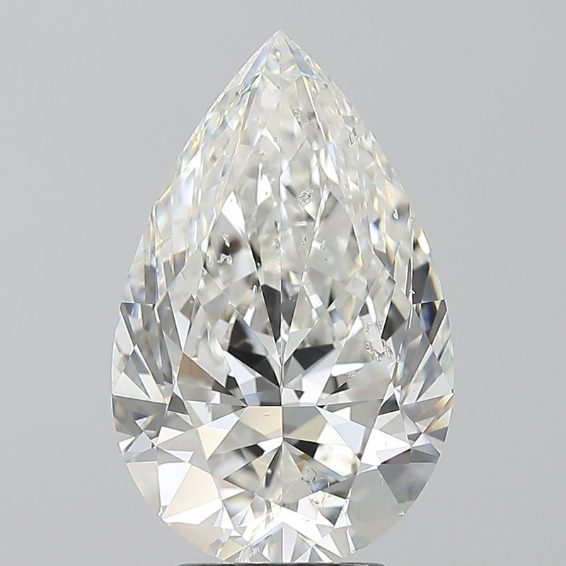 Pear 4.01ct H SI2 GIA #3545342205