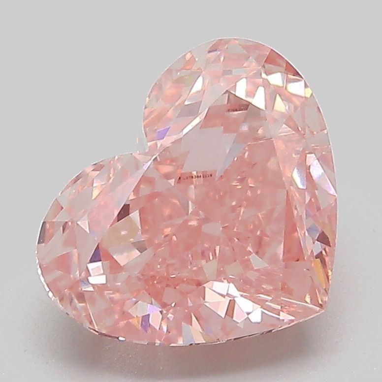 Heart 3.03ct Fancy Vivid Pink VVS2 IGI #LG783662229