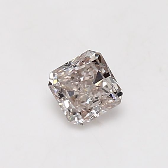 Radiant 0.42ct Fancy Light Pinkish Brown SI2 GIA #2235509574