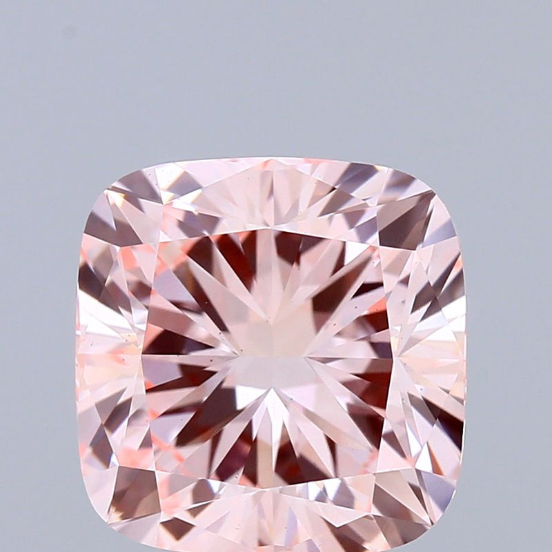 Cushion modified 3.03ct Fancy Intense Pink VS2 IGI #LG737568172
