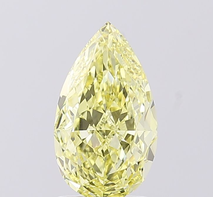 Pear 1.7ct Fancy Yellow VS1 IGI #LG773668971