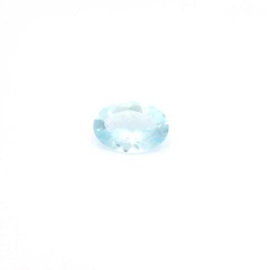 0.54ct Oval Natural Aquamarine (Colour Blue, Clarity Eye Clean, Cut Faceted)