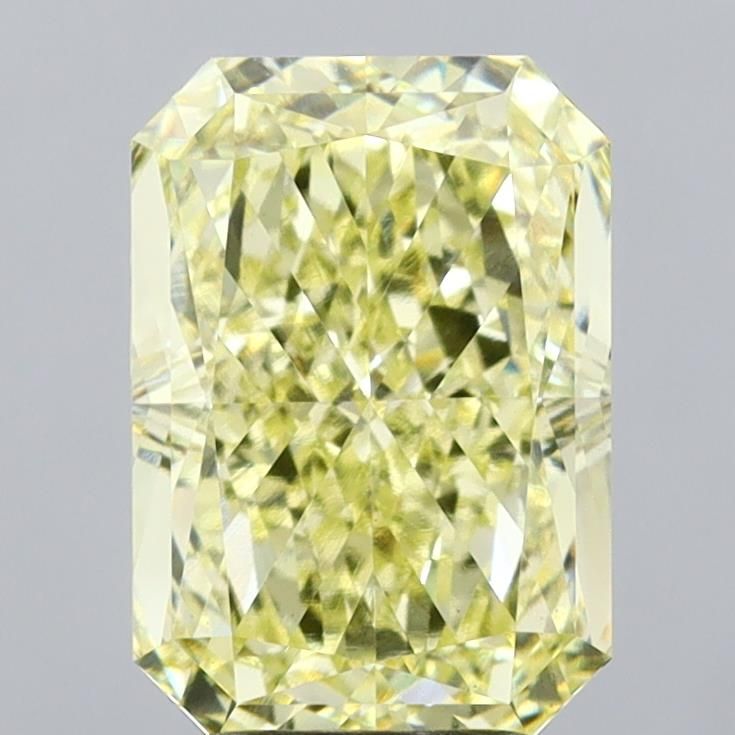 Radiant 4.09ct Fancy Intense Yellow VS1 IGI #LG754509433