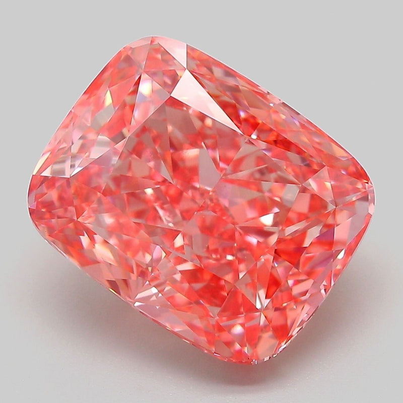 Cushion modified 9.1ct Fancy Vivid Pink VVS2 IGI #LG760507046