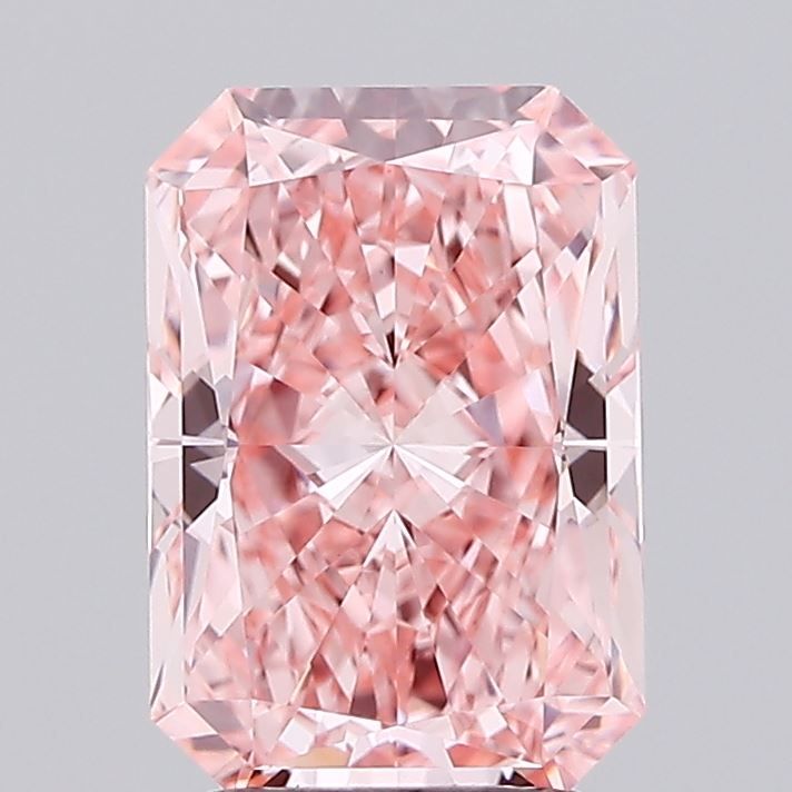 Radiant 2.55ct Fancy Vivid Pink VVS2 IGI #LG778694199
