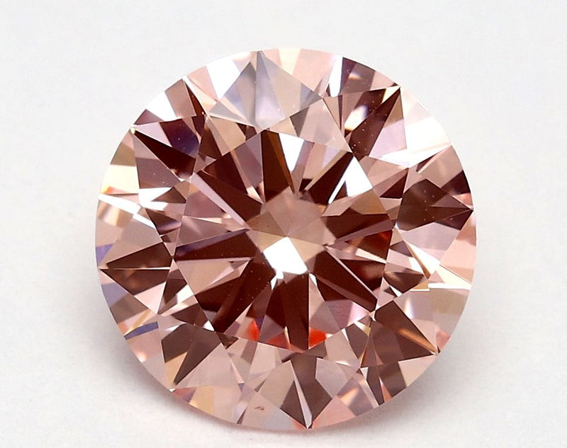 Round 1.8ct Fancy Vivid Pink VS2 IGI #LG530291622