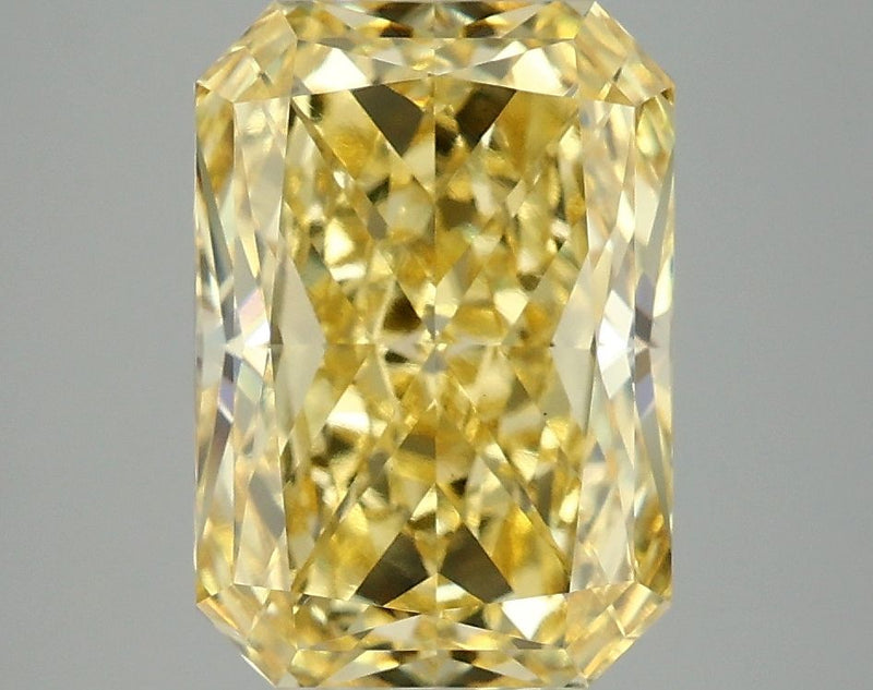 Radiant 4.1ct Fancy Vivid Yellow VS1 IGI #LG678596938