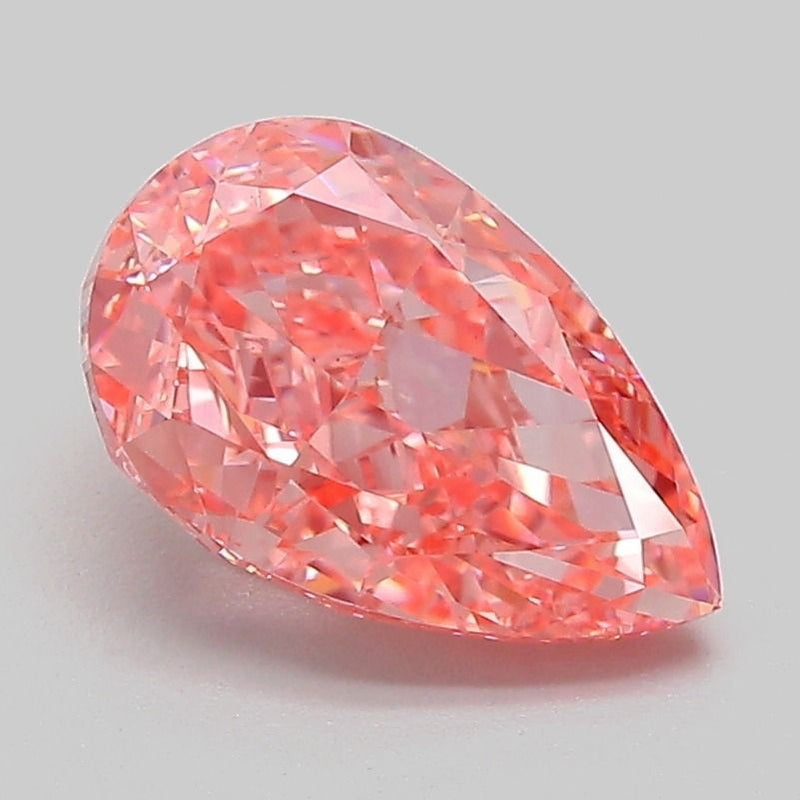 Pear 2.11ct Fancy Vivid Pink VS1 IGI #LG781602506
