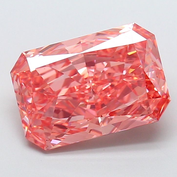Radiant 5.02ct Fancy Vivid Pink VS1 IGI #LG776657813