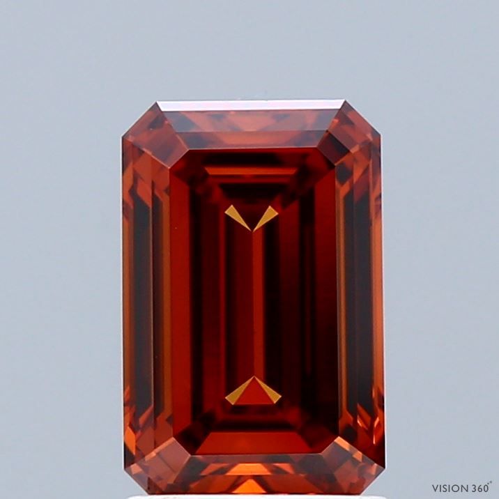 Emerald 1.98ct Fancy Vivid Orange VS1 IGI #LG723524066