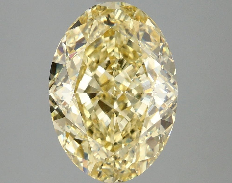 Oval 4.08ct Fancy Vivid Yellow VS1 IGI #LG669434791