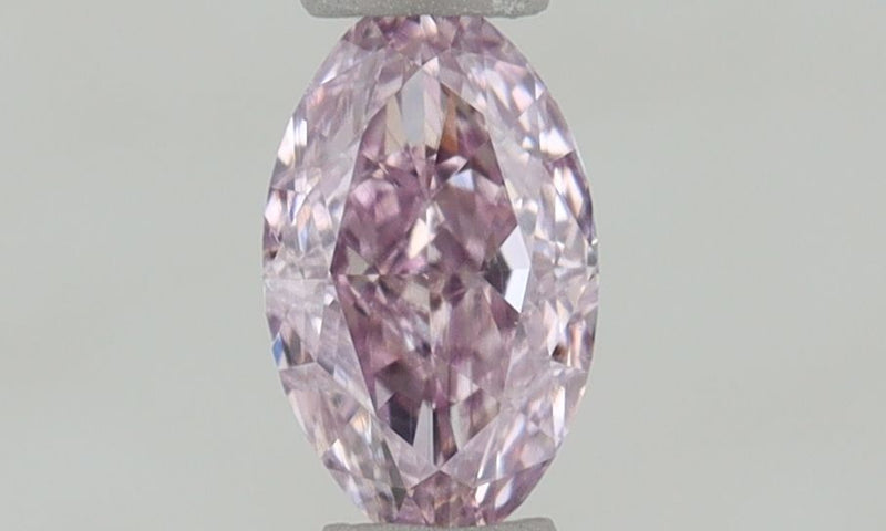 Oval 0.26ct Fancy Purple Pink SI1 GIA #2223504959