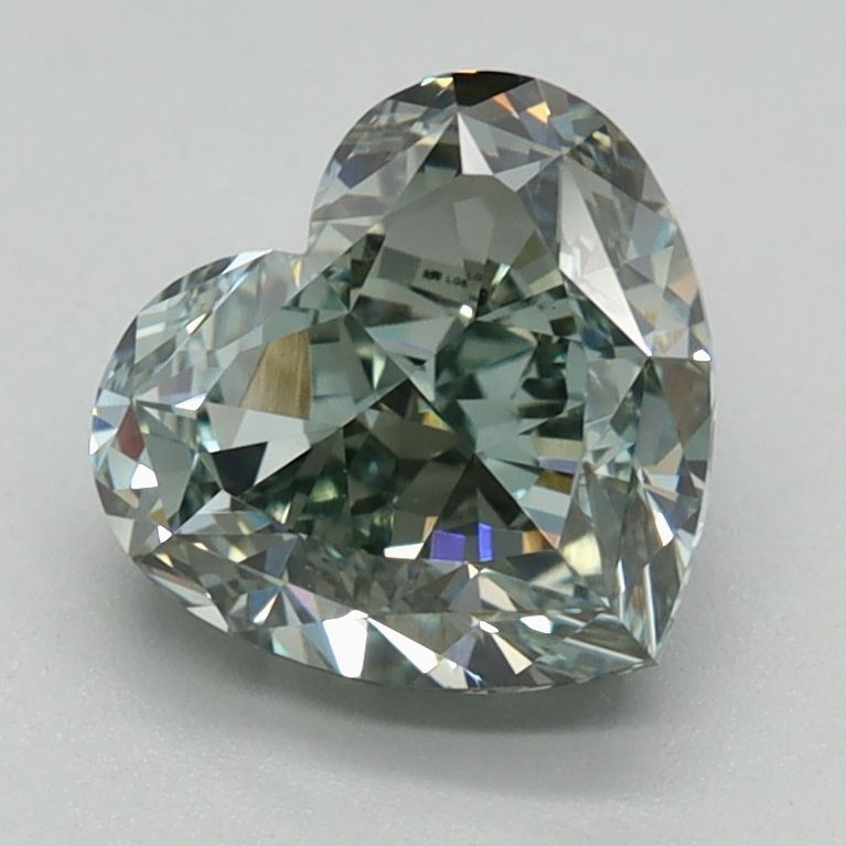 Heart 1.59ct Fancy Intense Green VS1 IGI #LG680587078