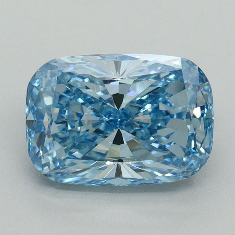 Cushion brilliant 2.1ct Fancy Vivid Blue VVS2 IGI #LG650494082