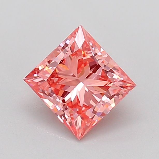 Princess 0.9ct Fancy Vivid Pink VS1 IGI #LG758541746