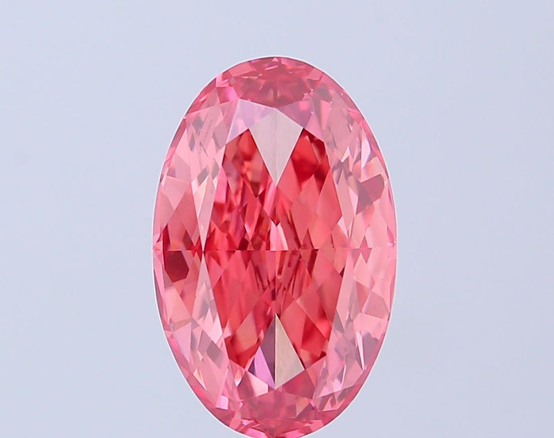Oval 5.07ct Fancy Vivid Pink VS1 IGI #LG768658830