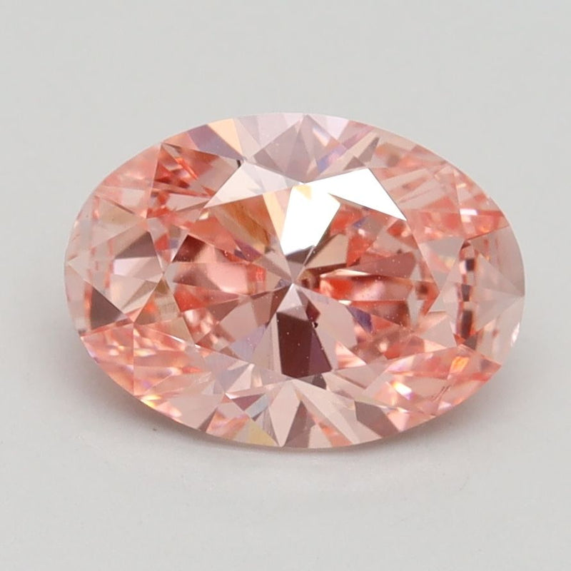 Oval 1.9ct Fancy Intense Pink VS2 IGI #LG539238122