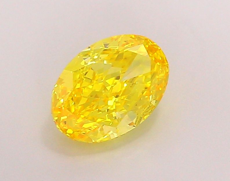 Oval 2.02ct Fancy Vivid Yellow VS1 IGI #LG694511876