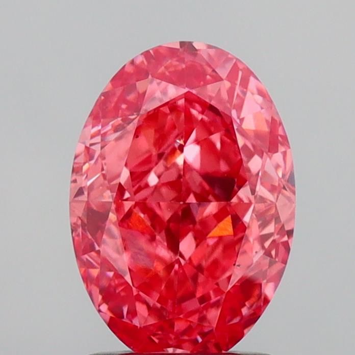 Oval 2.07ct Fancy Vivid Pink VS1 IGI #LG765628514