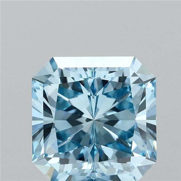 Square radiant 2.02ct Fancy Vivid Blue VVS2 IGI #LG739524375