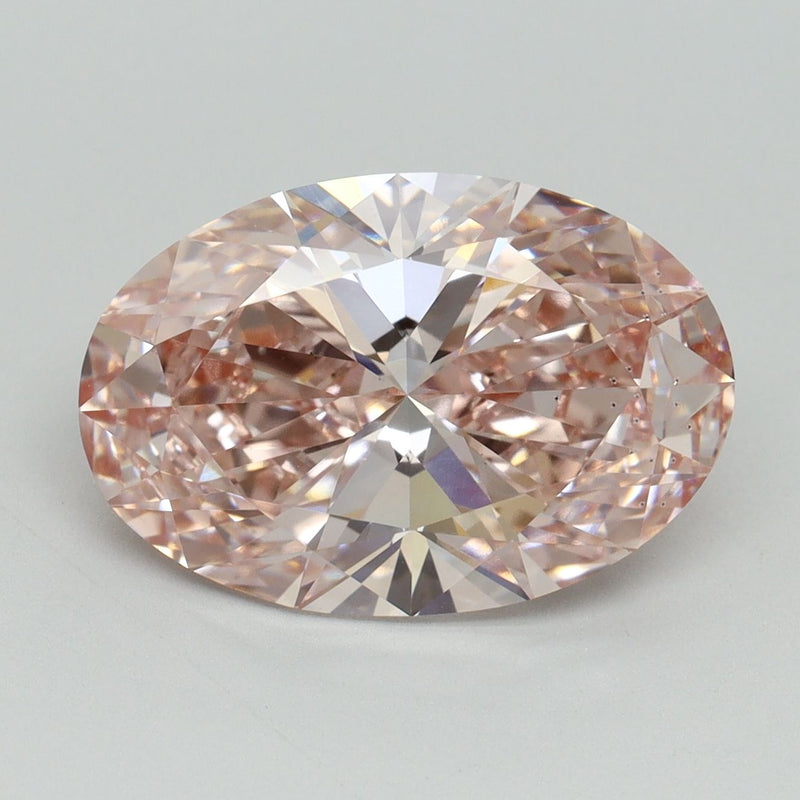 Oval 5.3ct Fancy Intense Pink VS2 IGI #LG639412863
