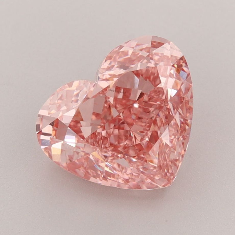 Heart 3.23ct Fancy Vivid Pink VVS2 IGI #LG603355602