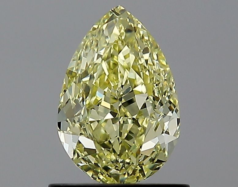 Pear 1.03ct Fancy  Yellow SI1 GIA #5221268664