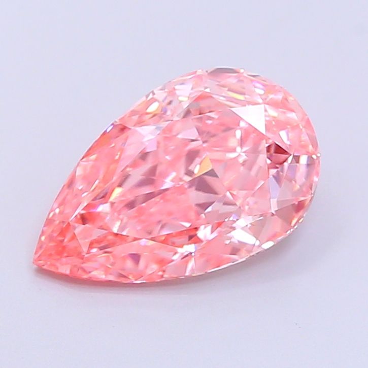 Pear 2.35ct Fancy Vivid Pink VS1 IGI #LG711517475