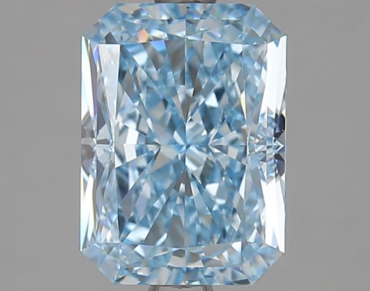 Radiant 3.03ct Fancy Intense Blue VVS2 IGI #LG633464942