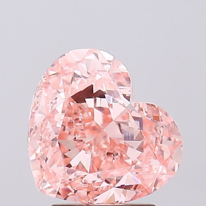 Heart 3.26ct Fancy Vivid Pink VS1 IGI #LG743550822