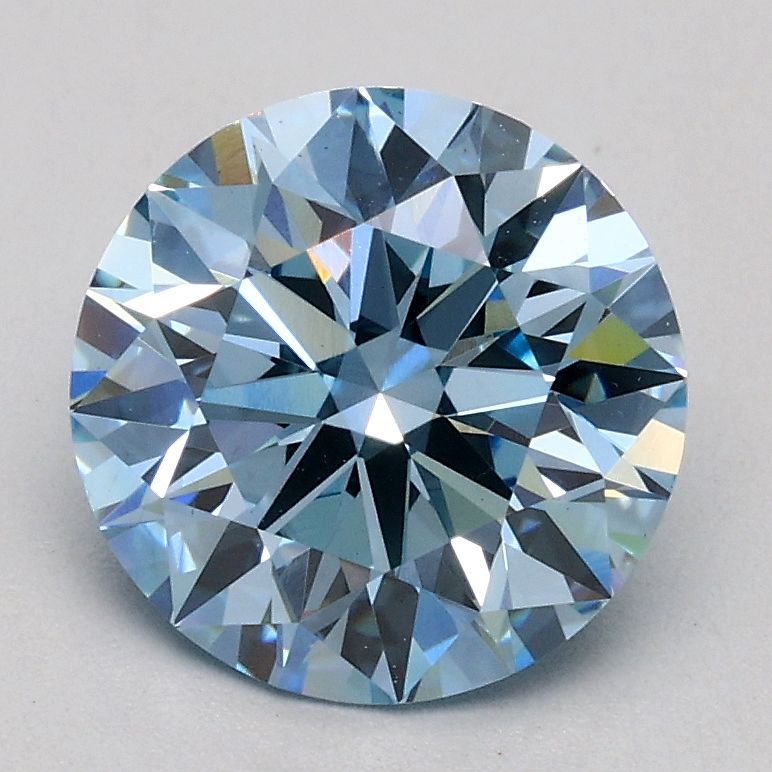 Round 1.55ct Fancy Blue VS1 IGI #LG618457082