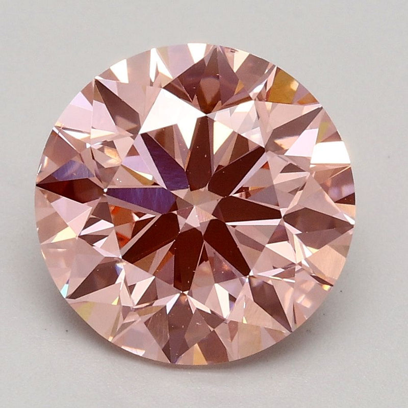 Round 2.5ct Fancy Intense Pink VS2 IGI #LG534243458