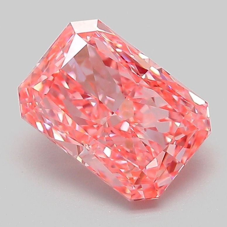 Radiant 2.03ct Fancy Vivid Pink VVS2 IGI #LG778615707